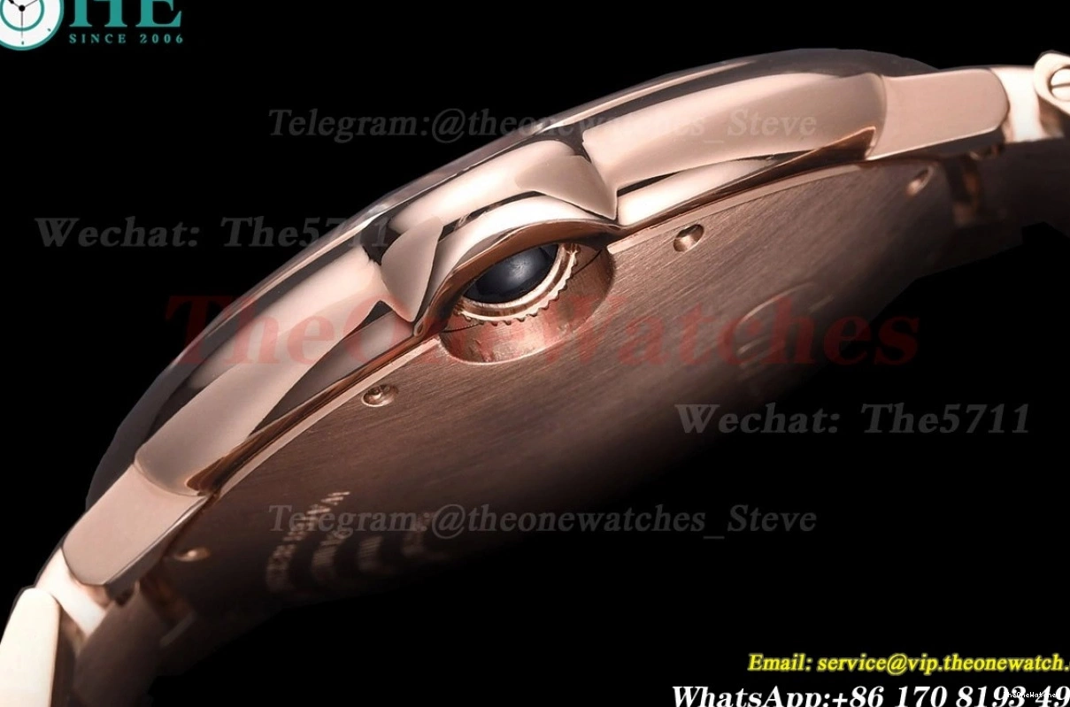 Cartier Brown De 42mm RG Bleu MY8215 Ballon RG Dial GDF 0417